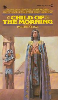 Romance cover model Ellen Michaels is on the cover of Child of the Morning by Pauline Gedge.