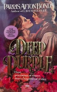 Ellen Michaels is on the cover of Deep Purple by Parris Afton Bonds
