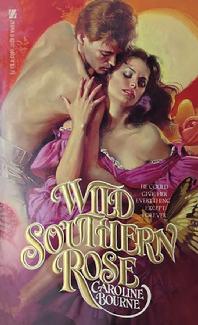 Romance cover model Ellen Michaels is on the cover of Wild Southern Rose.